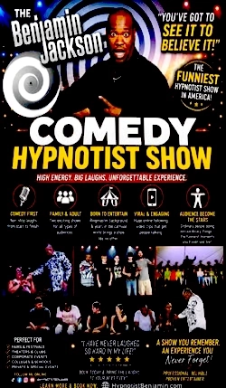 Benjamin Jackson Comedy Hypnotist Show