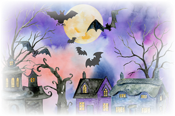 Celebrate Halloween Bats