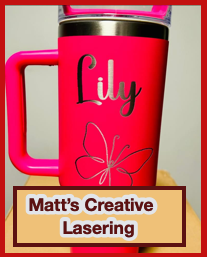 Lasered Cup